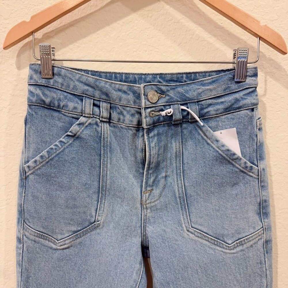 NWOT FRAME Frame Jean Double Button Flare - Picture 3 of 8